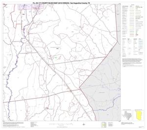 Primary view of object titled 'P.L. 94-171 County Block Map (2010 Census): San Augustine County, Block 5'.