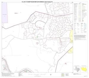 Primary view of object titled 'P.L. 94-171 County Block Map (2010 Census): Harris County, Block 120'.
