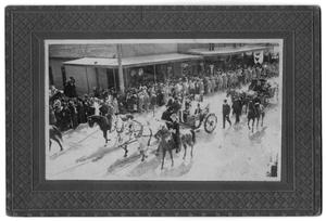 Primary view of object titled '[Parade for President Theodore Roosevelt]'.