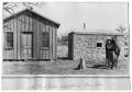 Photograph: [The Courthouse and Jail at Rising Star, Texas]