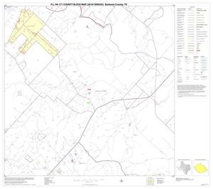 Primary view of object titled 'P.L. 94-171 County Block Map (2010 Census): Burleson County, Block 14'.
