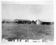 Photograph: Buildings at Bar CC Ranch in 1866