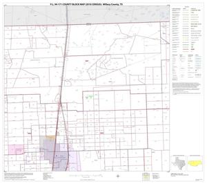 Primary view of object titled 'P.L. 94-171 County Block Map (2010 Census): Willacy County, Block 2'.