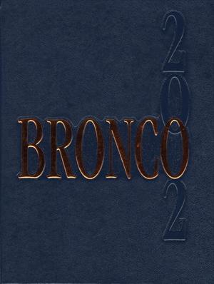 Primary view of object titled 'The Bronco, Yearbook of Hardin-Simmons University, 2002'.
