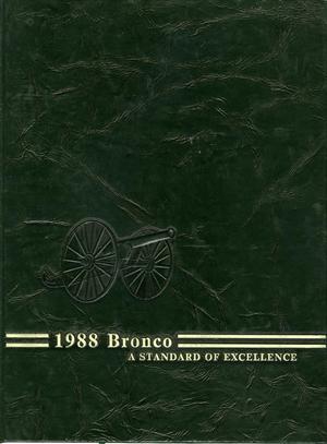 Primary view of object titled 'The Bronco, Yearbook of Hardin-Simmons University, 1988'.