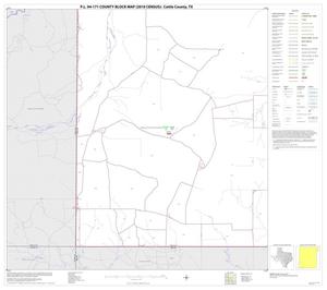 Primary view of object titled 'P.L. 94-171 County Block Map (2010 Census): Cottle County, Block 13'.