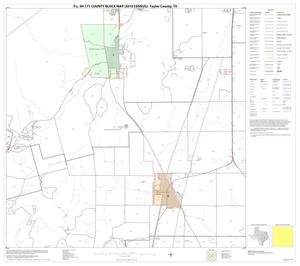 Primary view of object titled 'P.L. 94-171 County Block Map (2010 Census): Taylor County, Block 11'.
