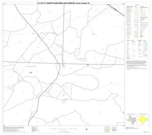 Primary view of P.L. 94-171 County Block Map (2010 Census): Pecos County, Block 43