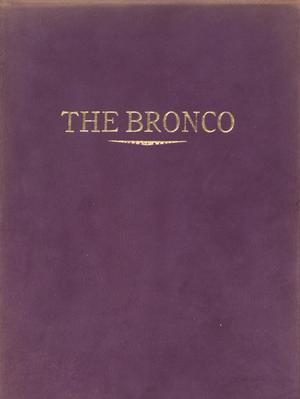 Primary view of The Bronco, Yearbook of Simmons College, 1914