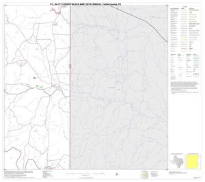 Primary view of object titled 'P.L. 94-171 County Block Map (2010 Census): Cottle County, Block 12'.