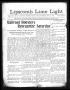 Newspaper: Lipscomb Lime Light (Lipscomb, Tex.), Vol. 1, No. 43, Ed. 1 Thursday,…