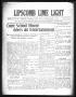 Newspaper: Lipscomb Lime Light (Lipscomb, Tex.), Vol. 3, No. 12, Ed. 1 Thursday,…