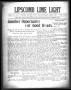 Newspaper: Lipscomb Lime Light (Lipscomb, Tex.), Vol. 4, No. 23, Ed. 1 Thursday,…