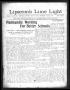 Newspaper: Lipscomb Lime Light (Lipscomb, Tex.), Vol. 1, No. 34, Ed. 1 Thursday,…