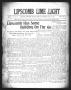Primary view of Lipscomb Lime Light (Lipscomb, Tex.), Vol. 2, No. 52, Ed. 1 Thursday, November 12, 1914