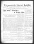 Newspaper: Lipscomb Lime Light (Lipscomb, Tex.), Vol. 2, No. 14, Ed. 1 Thursday,…