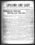 Newspaper: Lipscomb Lime Light (Lipscomb, Tex.), Vol. 4, No. 27, Ed. 1 Thursday,…