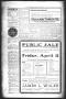 Thumbnail image of item number 2 in: 'Lipscomb Lime Light (Lipscomb, Tex.), Vol. 7, No. 21, Ed. 1 Thursday, April 10, 1919'.