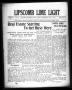 Primary view of Lipscomb Lime Light (Lipscomb, Tex.), Vol. 3, No. 48, Ed. 1 Thursday, October 14, 1915