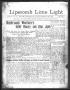 Primary view of Lipscomb Lime Light (Lipscomb, Tex.), Vol. 1, No. 7, Ed. 1 Thursday, January 2, 1913