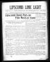 Newspaper: Lipscomb Lime Light (Lipscomb, Tex.), Vol. 3, No. 18, Ed. 1 Thursday,…
