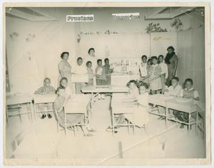 Primary view of object titled '[Fred Moore School Classroom]'.