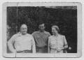 Photograph: [Photograph of John, Todd, and Clara E. Willis]