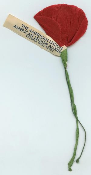 Primary view of object titled '[Red Paper Poppy]'.
