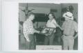 Photograph: [Col. Madole Receiving Gift]