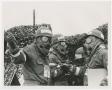 Photograph: [Officers in Gas Masks]