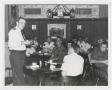 Thumbnail image of item number 1 in: '[General Robert C. Mathis At Lunch]'.