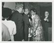 Photograph: [Barbara Jordan and Lyndon B. Johnson Greeting Guests]