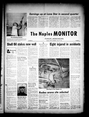 Primary view of object titled 'The Naples Monitor (Naples, Tex.), Vol. 76, No. 1, Ed. 1 Thursday, July 27, 1961'.