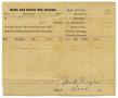 Text: [State & County Tax Receipt for Milton Parks]