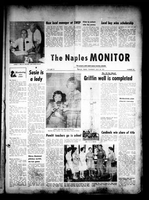 Primary view of object titled 'The Naples Monitor (Naples, Tex.), Vol. 75, No. 52, Ed. 1 Thursday, July 20, 1961'.