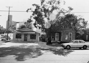 Primary view of object titled '[Homes on Industrial St. in Denton, Texas]'.