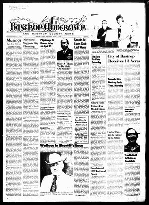 Primary view of object titled 'Bastrop Advertiser and Bastrop County News (Bastrop, Tex.), Vol. [123], No. 5, Ed. 1 Thursday, April 1, 1976'.