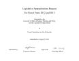 Book: Texas Commission on Fire Protection Requests for Legislative Appropri…