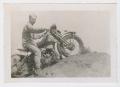 Photograph: [Man on Motorcycle]