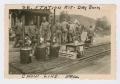 Photograph: [Chow Line at Zell Train Station]