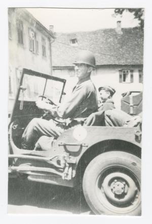 Primary view of object titled '[Soldiers in Jeep]'.