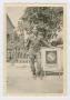 Photograph: [Soldier Next to Sign]