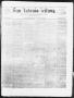 Primary view of San Antonio-Zeitung. (San Antonio, Tex.), Vol. 3, No. 31, Ed. 1 Saturday, January 26, 1856