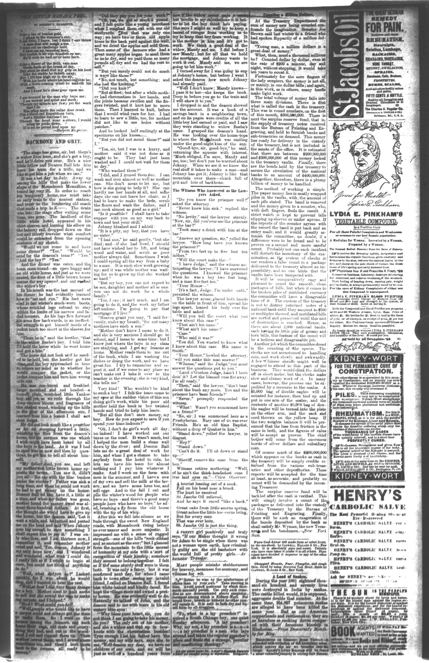 The Albany Star. (Albany, Tex.), Vol. 1, No. 18, Ed. 1 Friday, April 27, 1883
                                                
                                                    [Sequence #]: 2 of 8
                                                