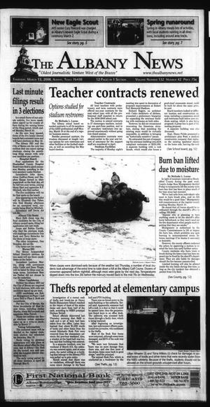 Primary view of The Albany News (Albany, Tex.), Vol. 132, No. 42, Ed. 1 Thursday, March 13, 2008