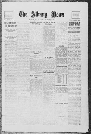 Primary view of object titled 'The Albany News (Albany, Tex.), Vol. 31, No. 41, Ed. 1 Friday, March 19, 1915'.