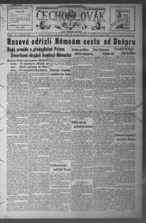 Primary view of object titled 'Čechoslovák and Westske Noviny (West, Tex.), Vol. 33, No. 1, Ed. 1 Friday, January 7, 1944'.