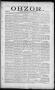 Newspaper: Obzor. (Hallettsville, Tex.), Vol. 19, No. 10, Ed. 1 Thursday, Octobe…