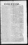 Thumbnail image of item number 1 in: 'Obzor. (Hallettsville, Tex.), Vol. 18, No. 11, Ed. 1 Thursday, November 26, 1908'.