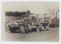 Photograph: [Soldiers Next to Half-Track]